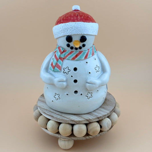 Porcelain snowman