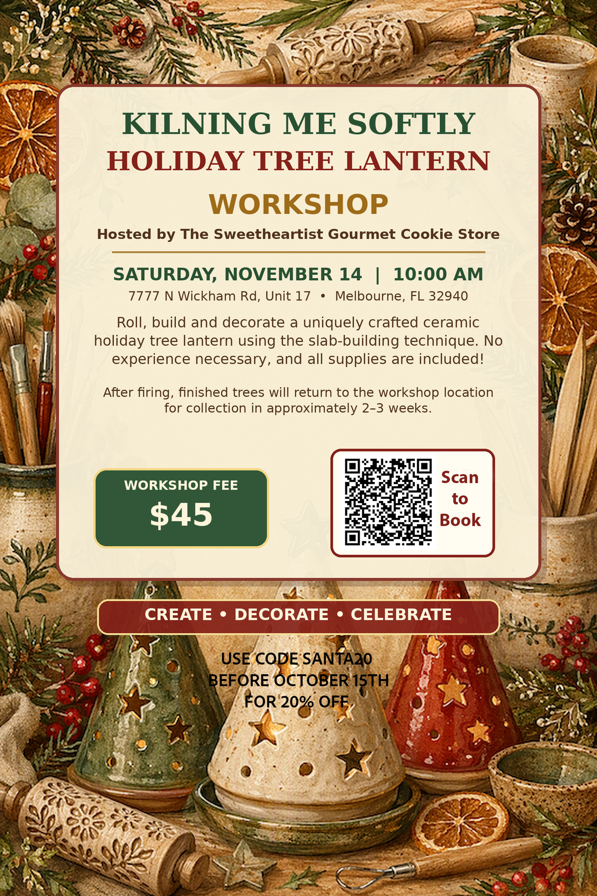 Christmas Tree Lantern Workshop